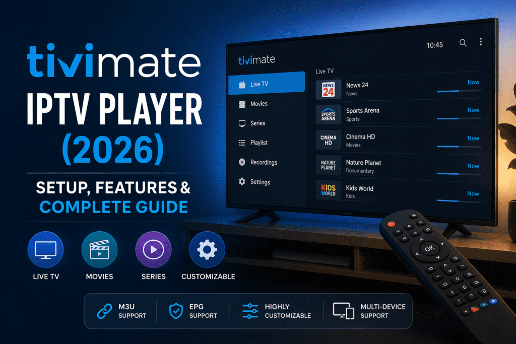 tivimate iptv player​